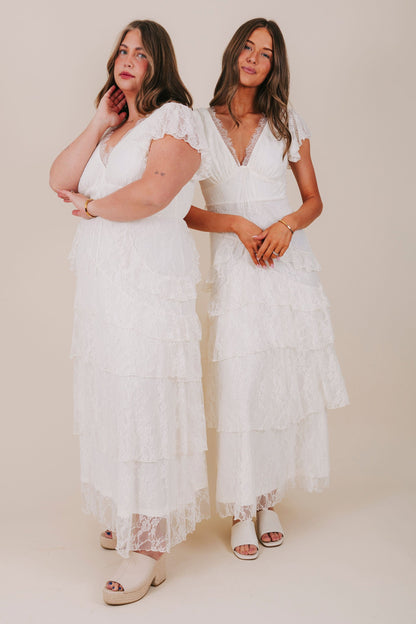INCLUSIVE  SIZING - Whispered Elegance Dress