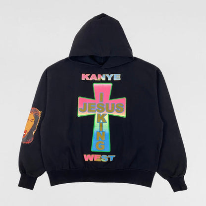 Jesus Is King 2019 AWGE Cross Hoodie