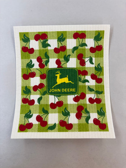 John Deere Gingham Cherries (2 styles)