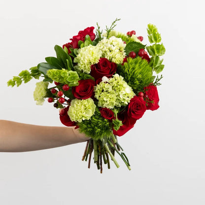 Joyous Noel Flower Centerpieces Vase - Image