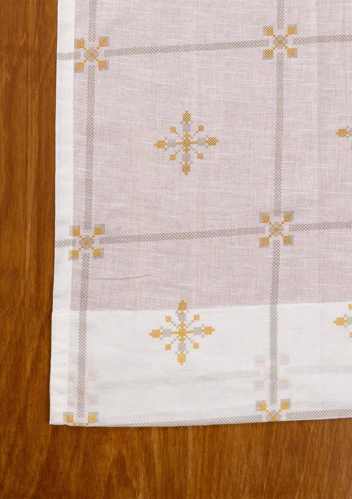 Kaanta Printed Sheer Fabric