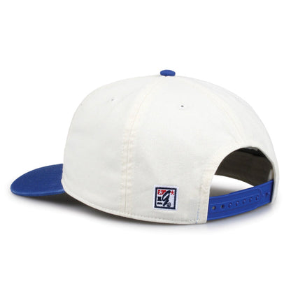 Kentucky Original Circle snapback hat showing adjustable snap closure and The Game logo, rear view