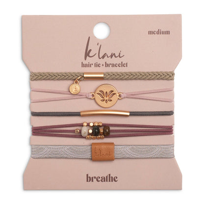 K'LANI - Breathe - Hair Tie Bracelets