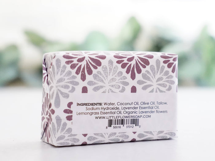 Lavender Lemongrass Handmade Soap: