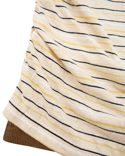 Layered LS Overlay Top - Stripe