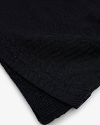 Layered Racer Tank - Black