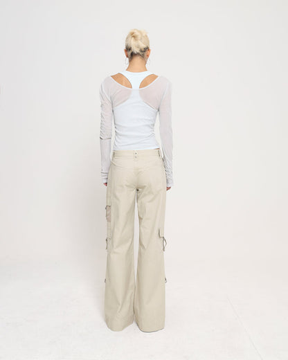 Layered Racer Tank - Ice
