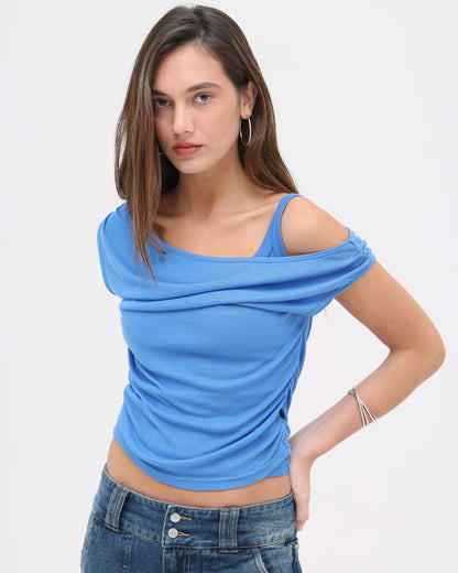 LAYERED TANK - COBALT