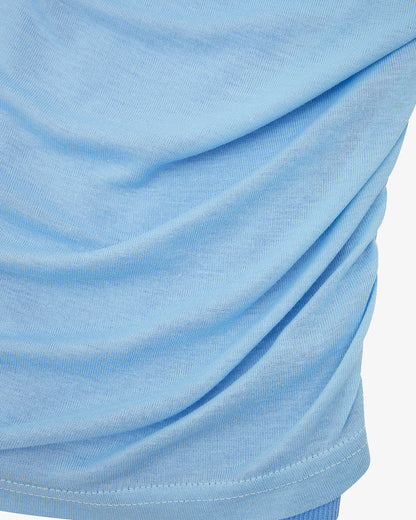 LAYERED TANK - SKY BLUE