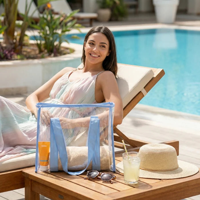 Leno Transparent Tote Bag
