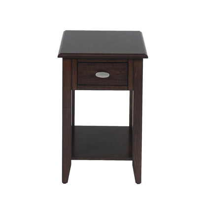 Lenore Side Table Merlot from Jofran