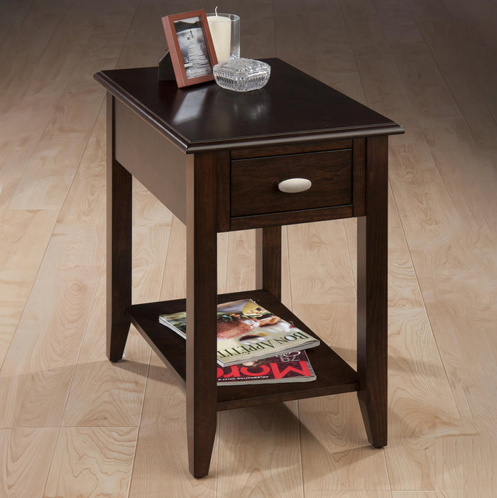 Lenore Side Table - Merlot