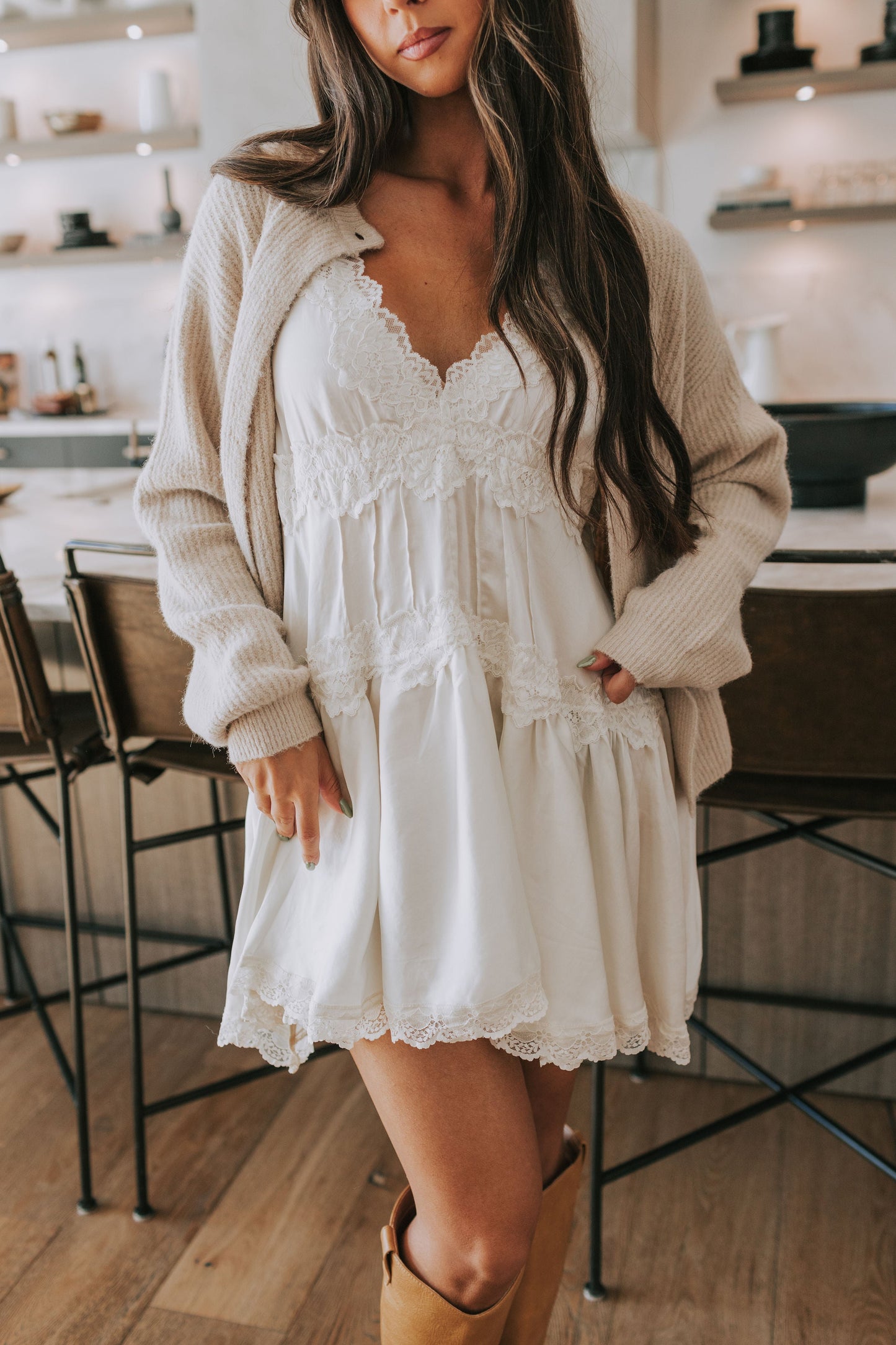 FREE PEOPLE - In This Groove Mini Slip - 2 Colors!