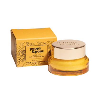 POPPY & POUT - Lip Scrub - Wild Honey