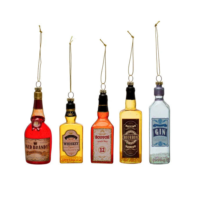 *Liquor Bottle Ornament