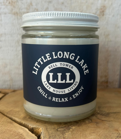Little Long Lake Chill, Relax, Enjoy! Soy Candle