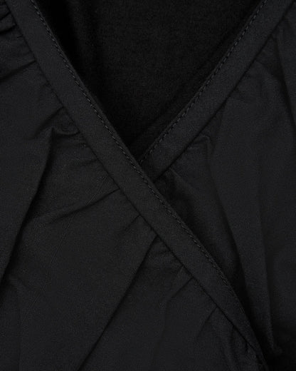 LS Frill Shirt - Black