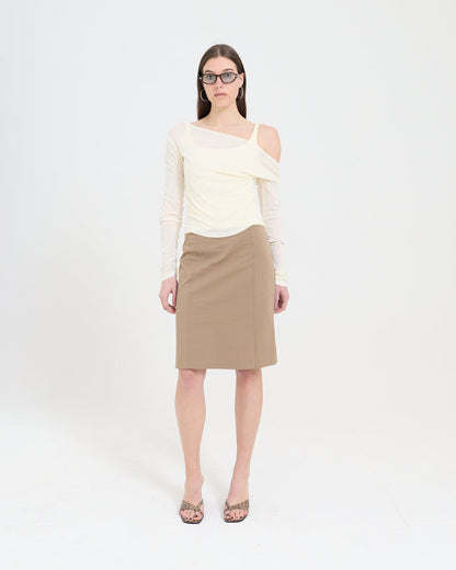 LS LAYERED TANK - CREAM