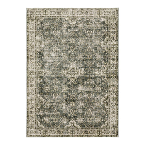 malibu olive washable rug from Surya