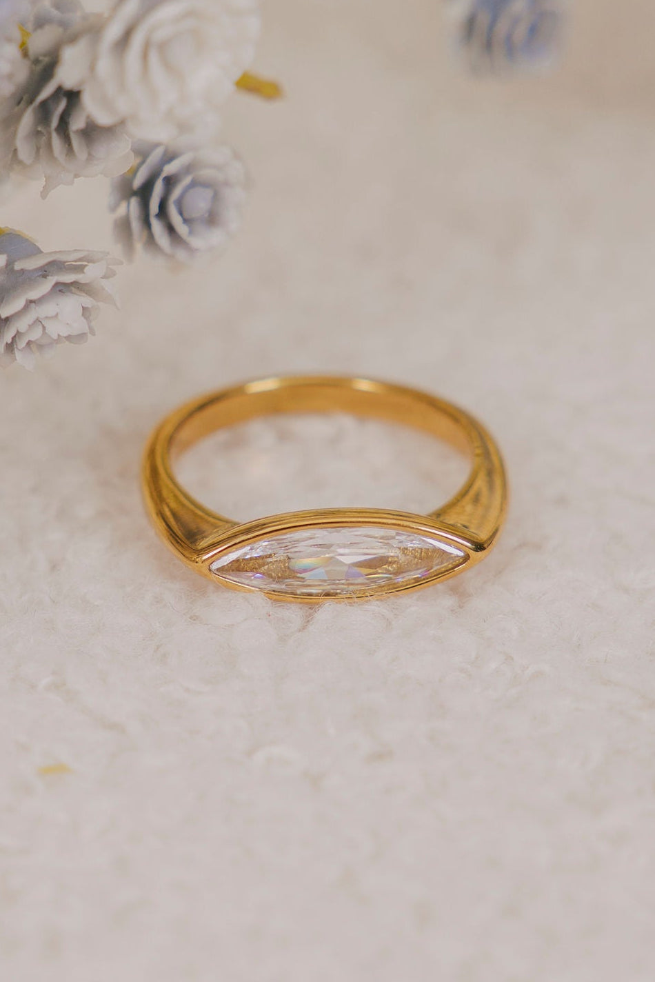 Disbelief Ring - 18K Gold Plated