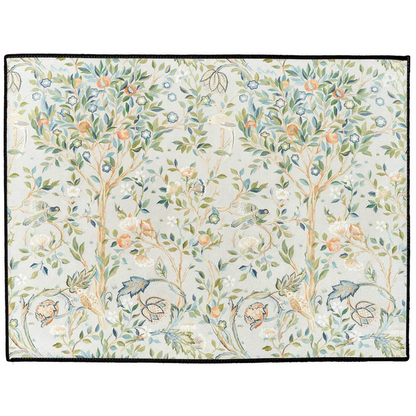 Melsetter Indoor/Outdoor Floor Mat William Morris Light Blue