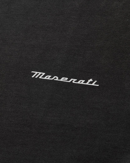 Maserati Heritage Long Sleeve Meteorite T-Shirts Top BMMW007JY05 GRY0030