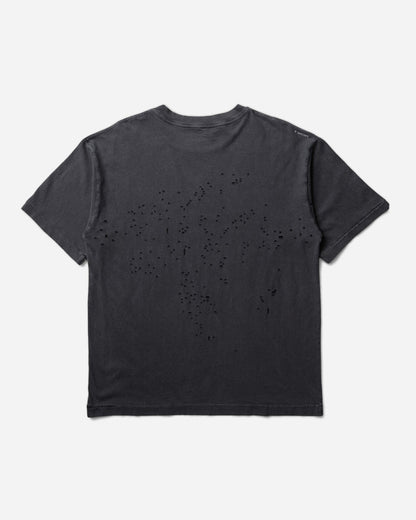 Satisfy Mothtech T Shirt Aged Black AirBrush Glitt T-Shirts Shortsleeve 11006-00A38 00A38