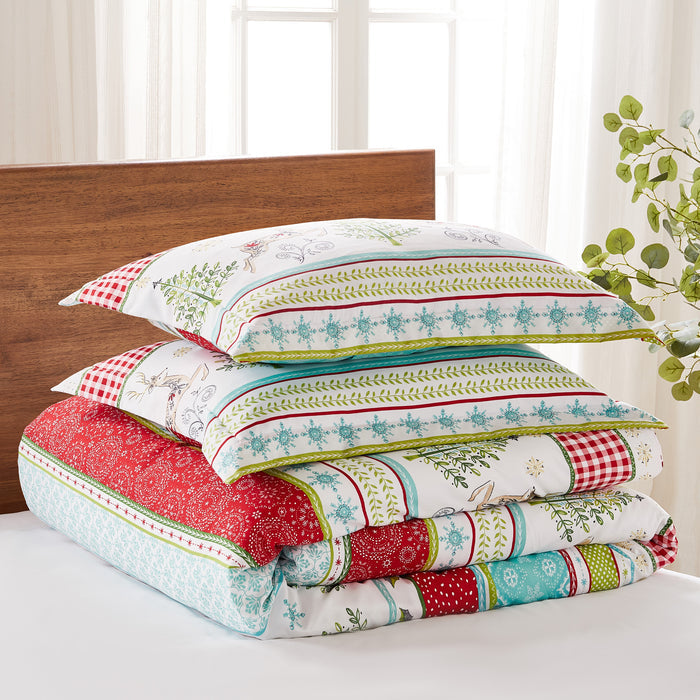 Levtex Home Merry & Bright Comet & Cupid Duvet Cover Set Duvets