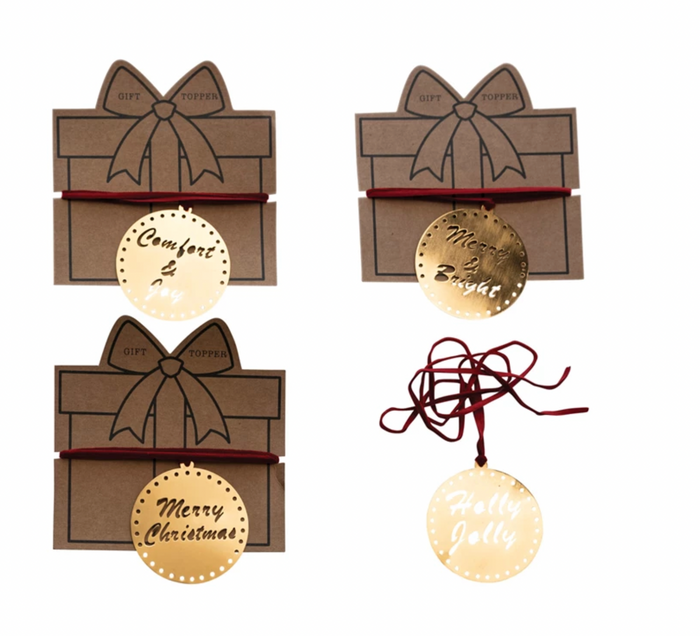Metal Gift Topper