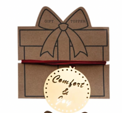 Metal Gift Topper