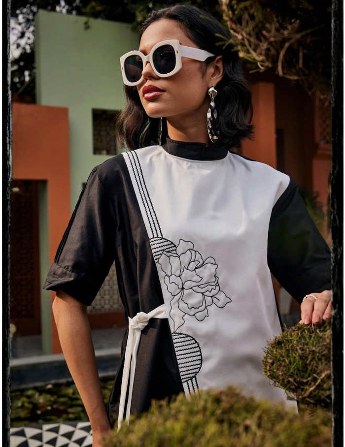 Monochrome Dress