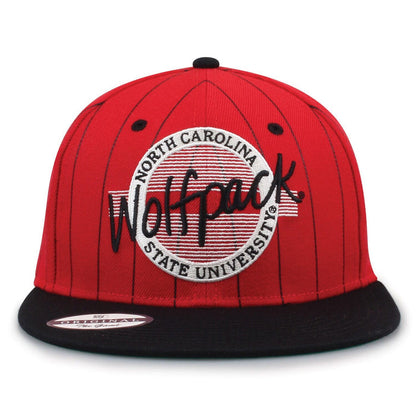 NC State Flat Brim Snapbacks