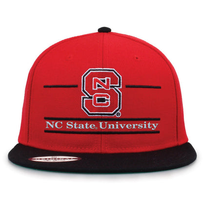NC State Flat Brim Snapbacks