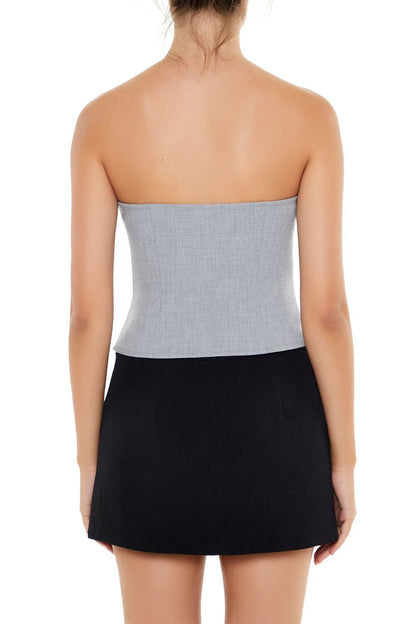 Necktie Tube Crop Top