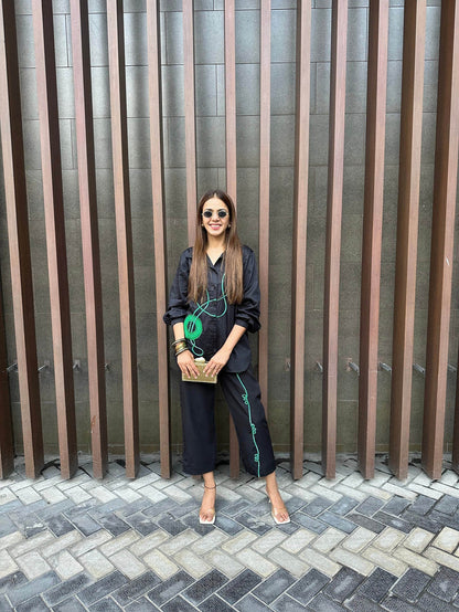 Neon Thread Co-Ord Set