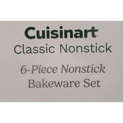 New Cuisinart 6-Piece Classic Nonstick Bakeware Set