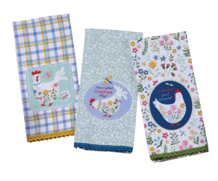 Oh Cluck Tea Towel (3 styles)