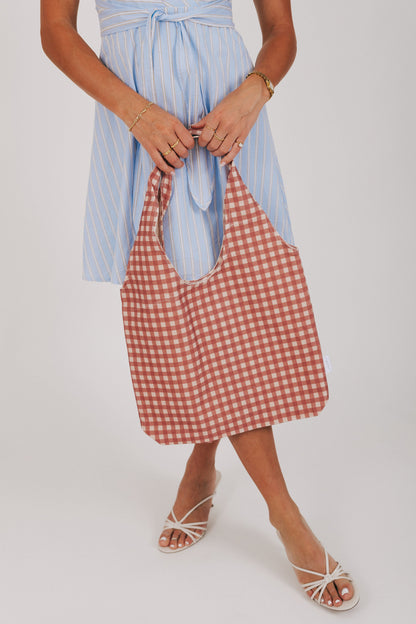 OLB Tote Bag - Pure Gingham