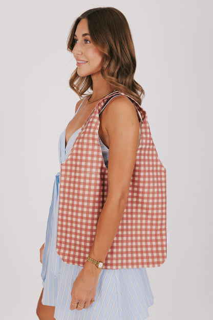 OLB Tote Bag - Pure Gingham