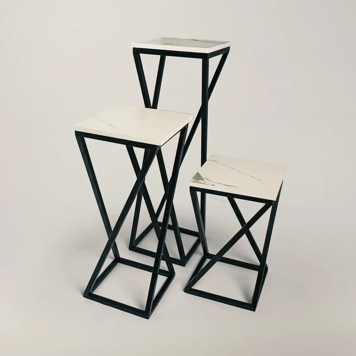 Ostra Side Table - ( Set Of 3 )
