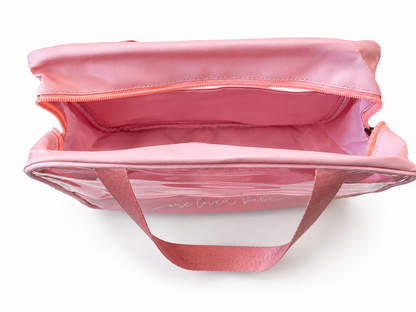 OLB Logo Oversized Makeup Bag