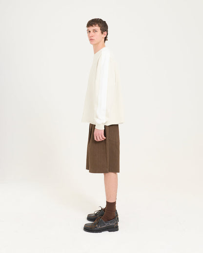 Panelled Sweatshirt - Sand