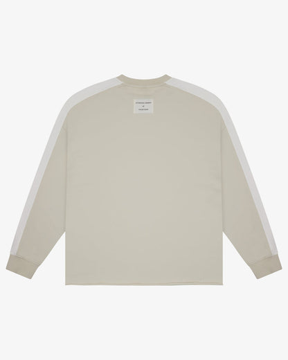 Panelled Sweatshirt - Sand