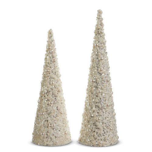 *Pearl cone Trees sold a a set