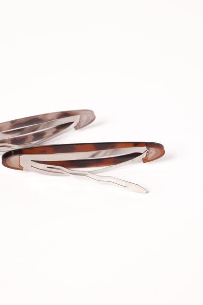 Blakely Hairclip Set - Tort