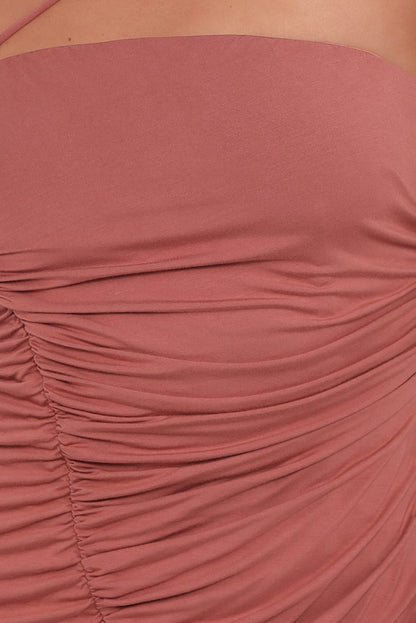 Avaline Maxi Dress - Terracotta