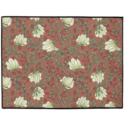 Pimpernel Indoor/Outdoor Floor Mat William Morris Red Cream