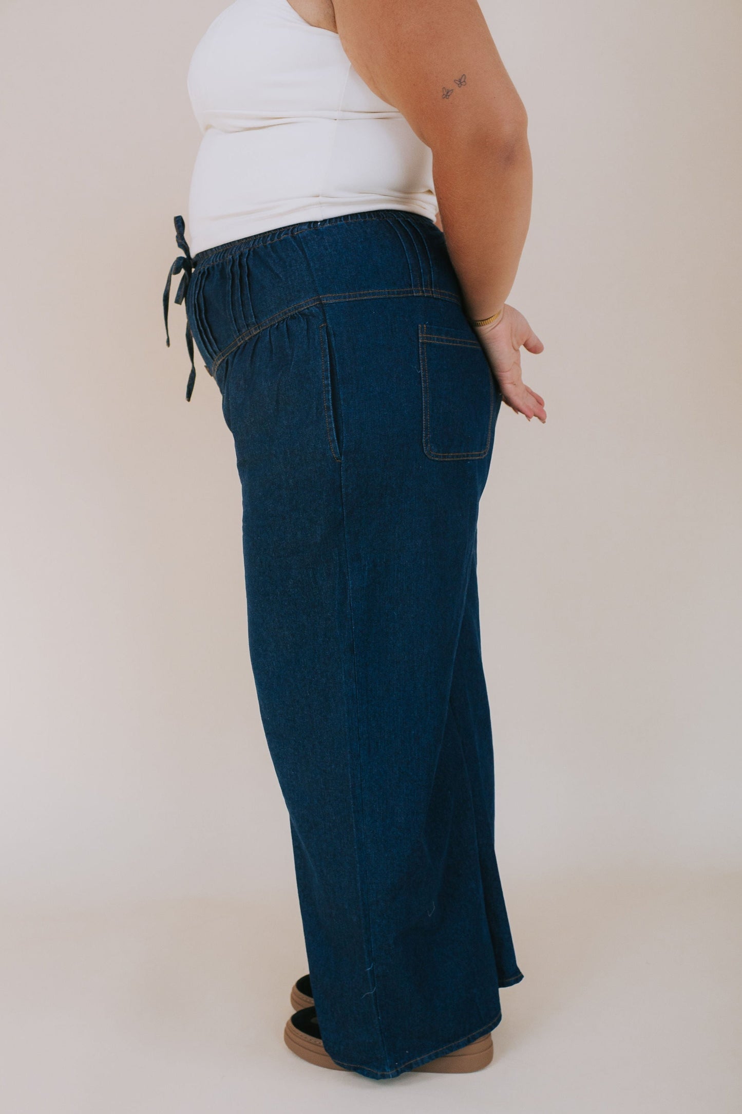 PLUS SIZE - Flash Forward Pants - 2 Colors!