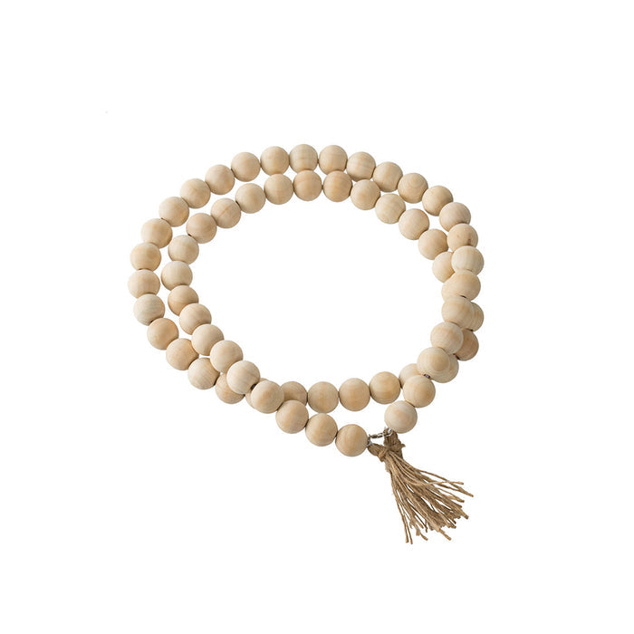 pine beads with tassel from A&B Home