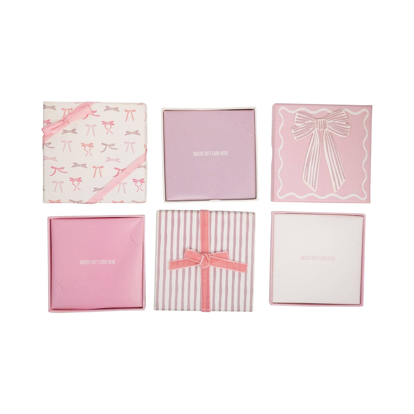 MY MIND'S EYE - Pink Bows Gift Card Boxes
